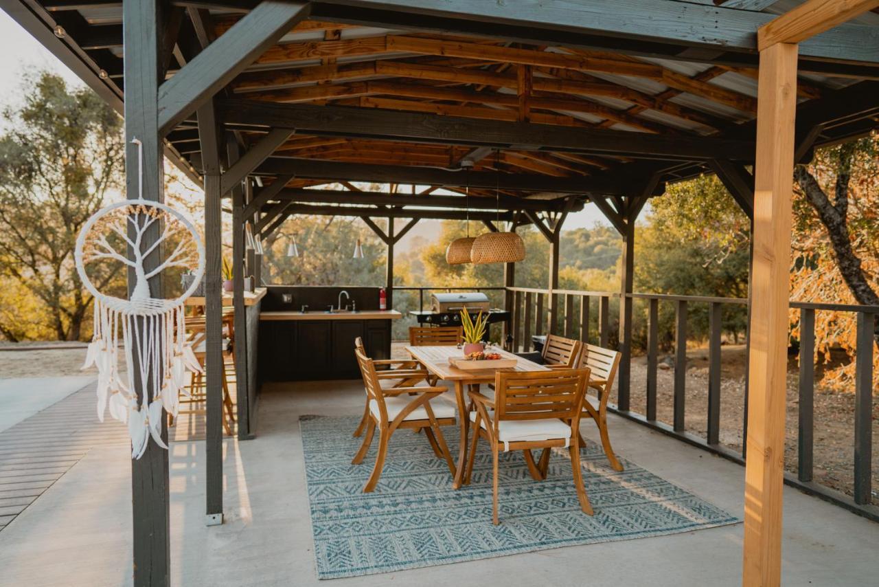 Boho Chic Oasis By Casa Oso With Pool, Spa And Views Ahwahnee Luaran gambar