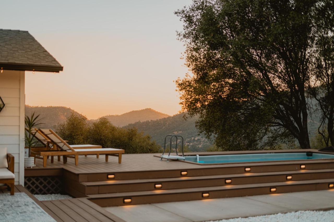 Boho Chic Oasis By Casa Oso With Pool, Spa And Views Ahwahnee Luaran gambar